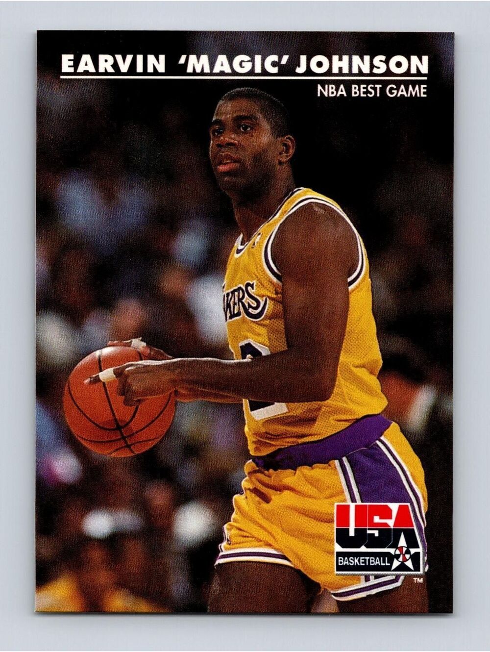 1992 SkyBox USA #31 Earvin "Magic" Johnson Basketball Card